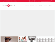 Tablet Screenshot of leotardosdegimnasia.com